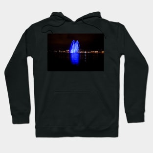 Zürich See Springbrunnen / Swiss Artwork Photography Hoodie